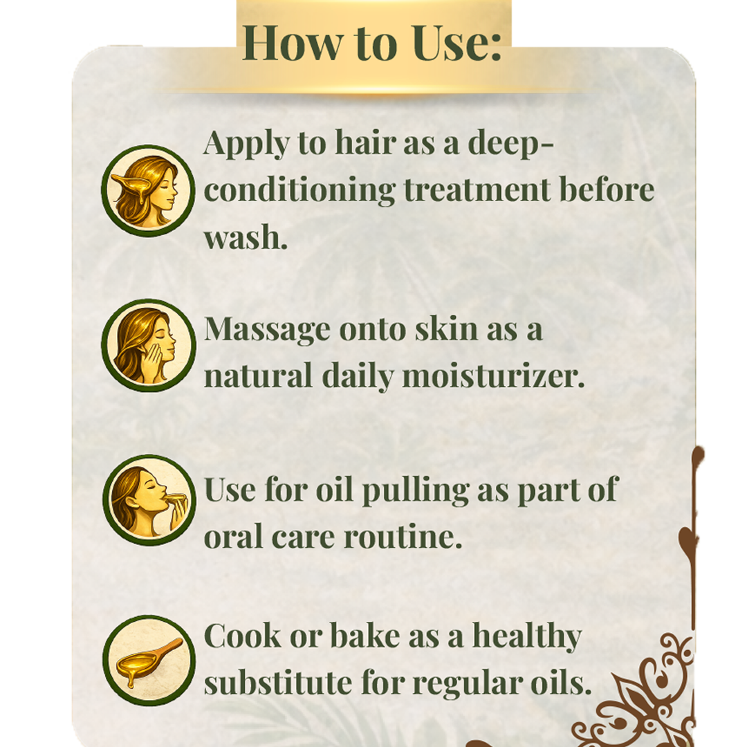 Coconut Oil - Cold Pressed