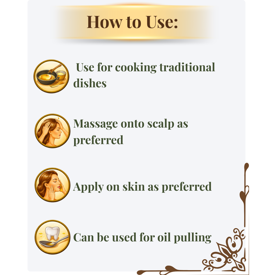 Black seed Sesame oil