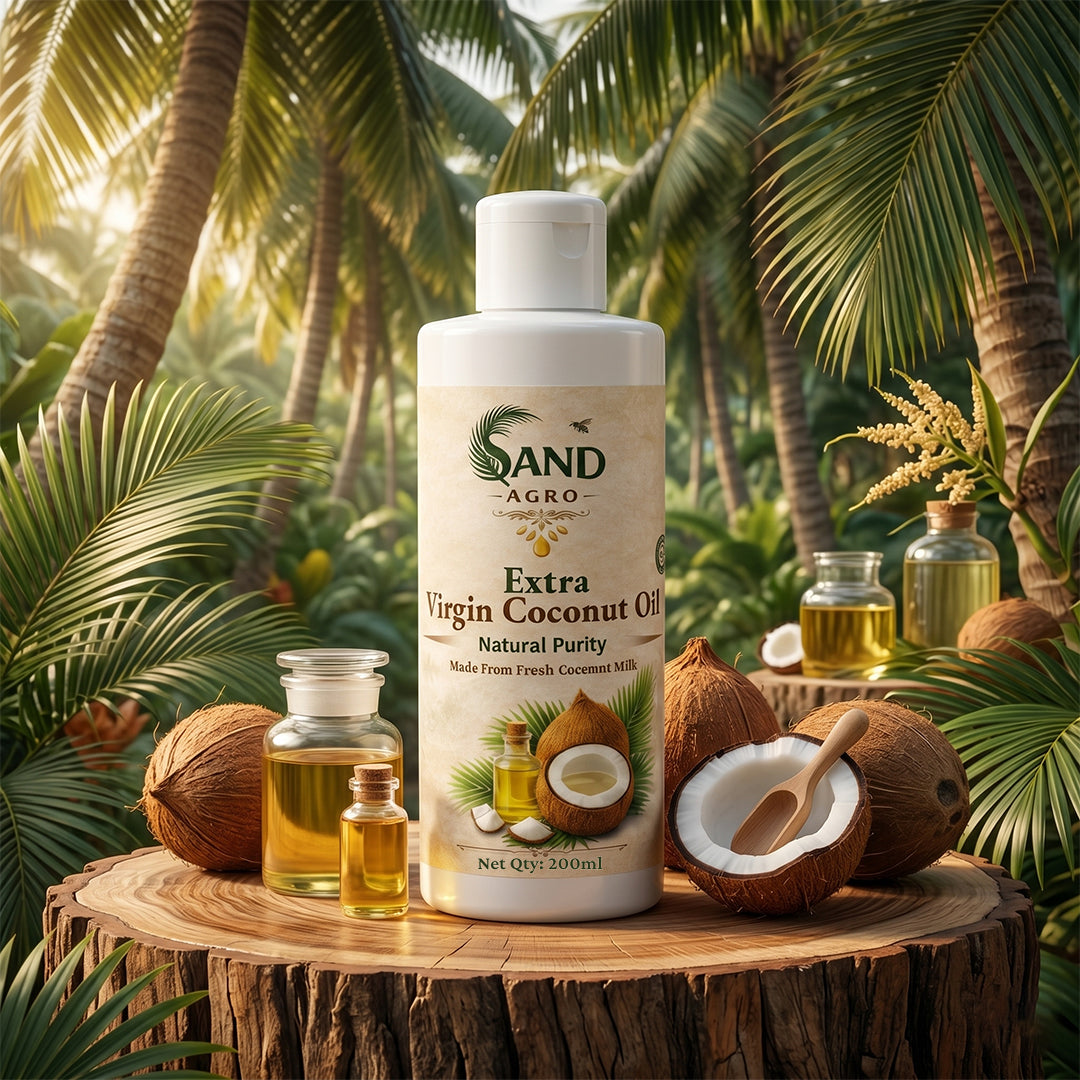 Extra Virgin Coconut oil ( made from coconut milk)