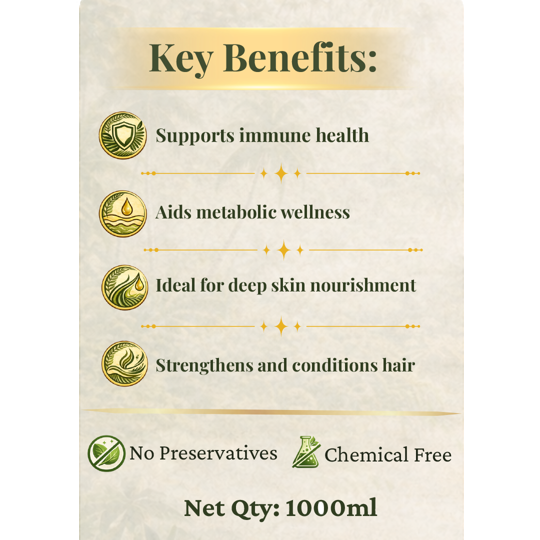 Coconut Oil - Cold Pressed