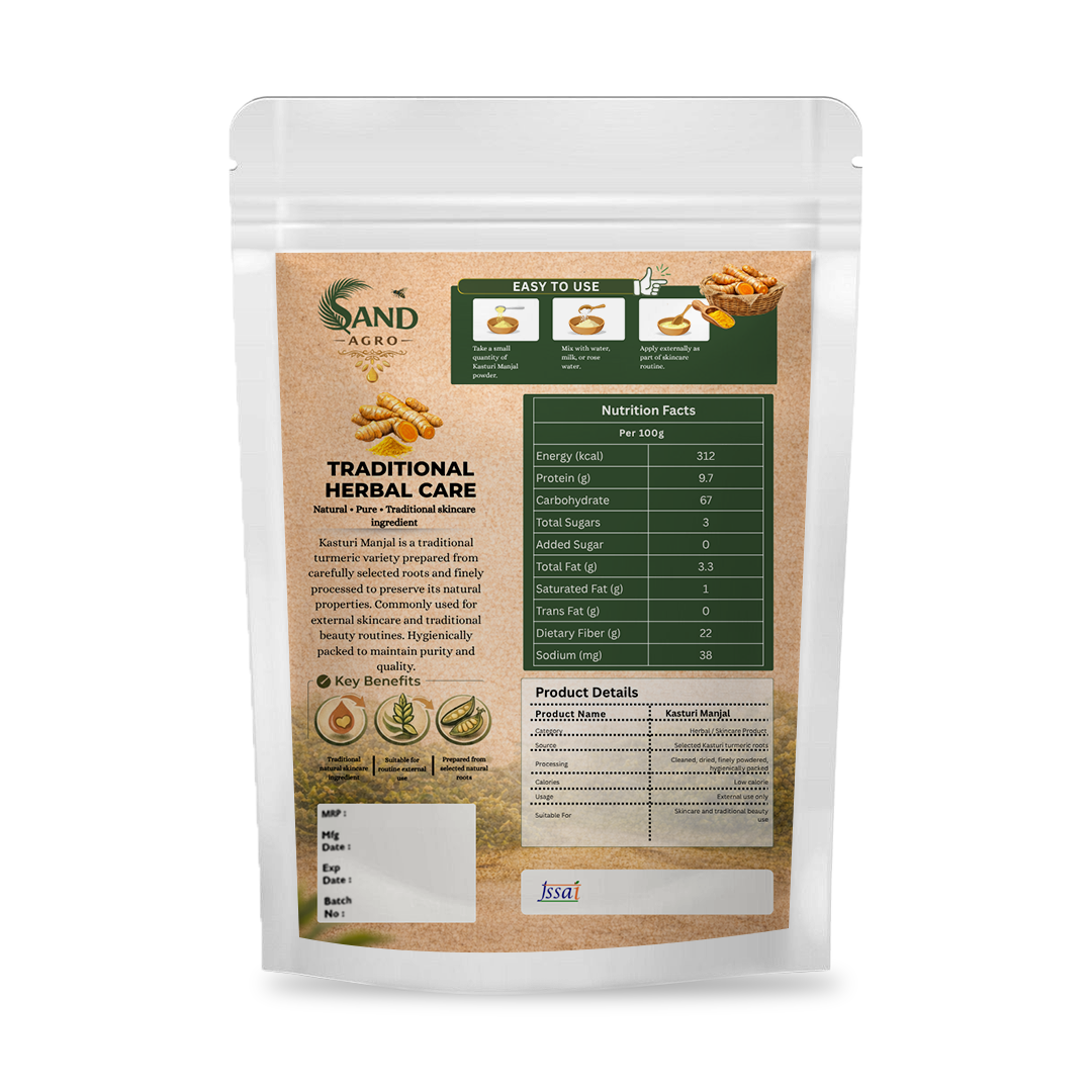 Kasturi manjal / Wild Turmeric / Aromatic turmeric