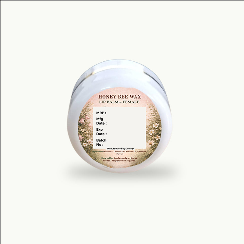 Honey Bee Wax Lip Balm - Female
