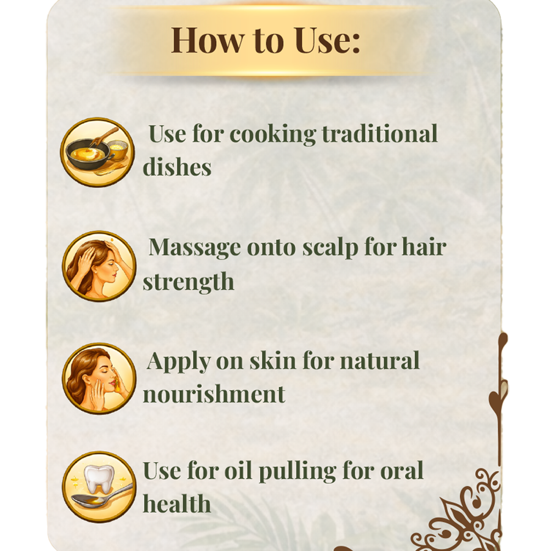 Black seed Sesame oil