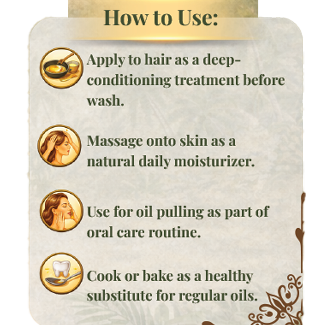 Extra Virgin Coconut oil ( made from coconut milk)